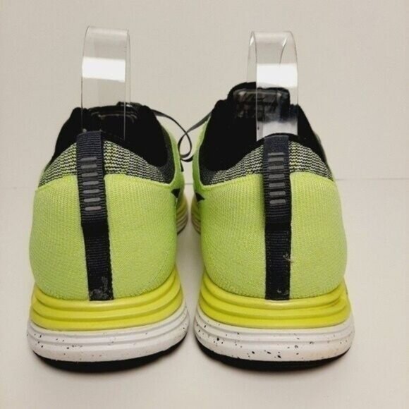NIKE Flyknit Lunar1+ Volt Marathon Athletic Shoes Men's Sz 10 - Picture 7 of 12